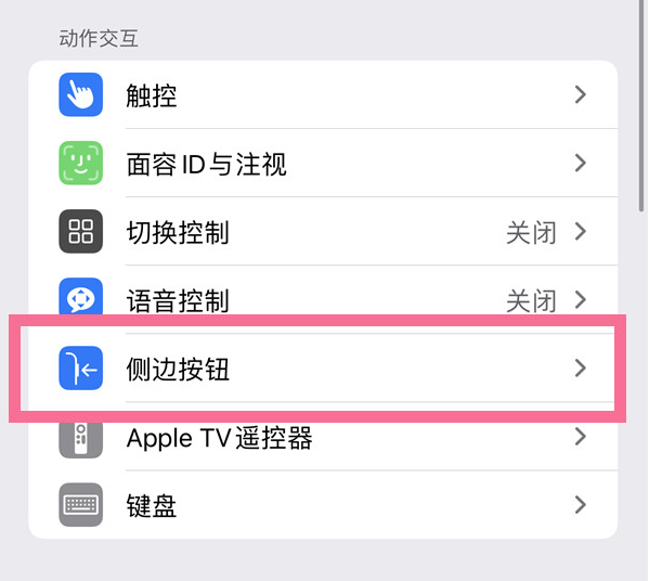 新野苹果14维修店分享iPhone14 Plus侧键双击下载功能关闭方法 