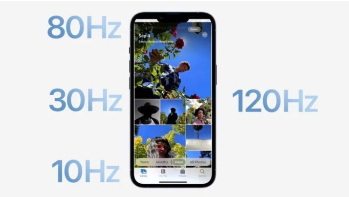 新野苹果14维修分享iPhone 14有高刷吗 