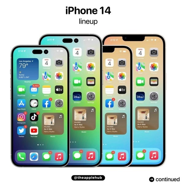 新野苹果14维修分享iPhone 14全家福 