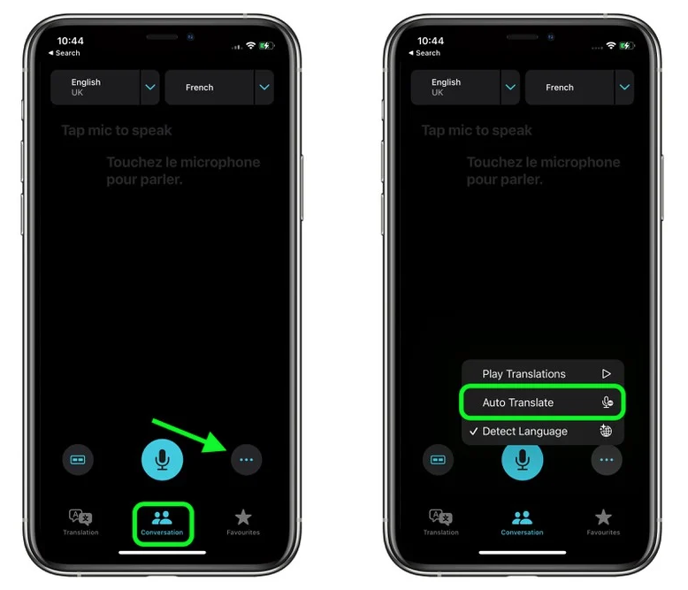 新野苹果手机维修分享iOS 15 “翻译” App 新改进 
